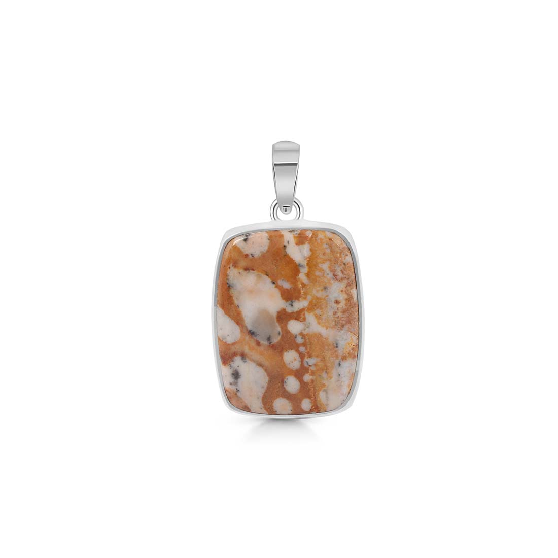 Deerfawn Jasper Pendant-(DFJ-P-37.)